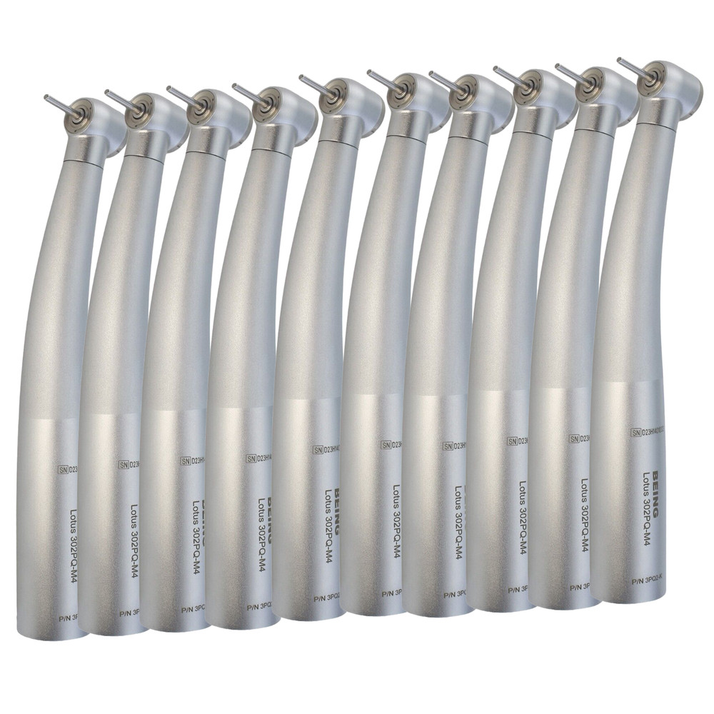 10pcs/pk KAVO style Dental High Speed Handpiece Air Turbine Push Button BEING
