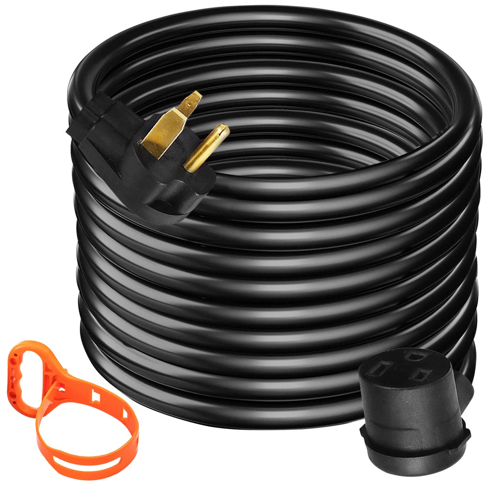 40A 50ft Welder Extension Cord NEMA6-50 8AWG Heavy Duty for MIG TIG Plasma