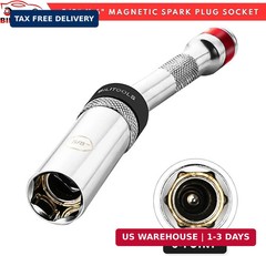 Magnetic Spark Plug Socket 5/8-inch Thin Wall Swivel 3/8-inch Drive Motorcycles