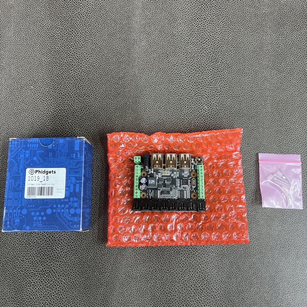 Phidgets Interface Kit PhidgetInterfaceKit 8/8/8 w/6 Port Hub 1019_1 1019_1B NOS