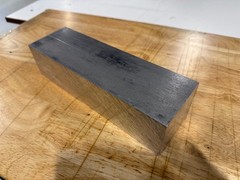 7075 T6 Aluminum Billet Stock 10 x 2.5 x 3