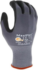 34-874 Gloves Nitrile Micro-Foam Grip Palm & Fingers – Excellent Grip and Abrasi