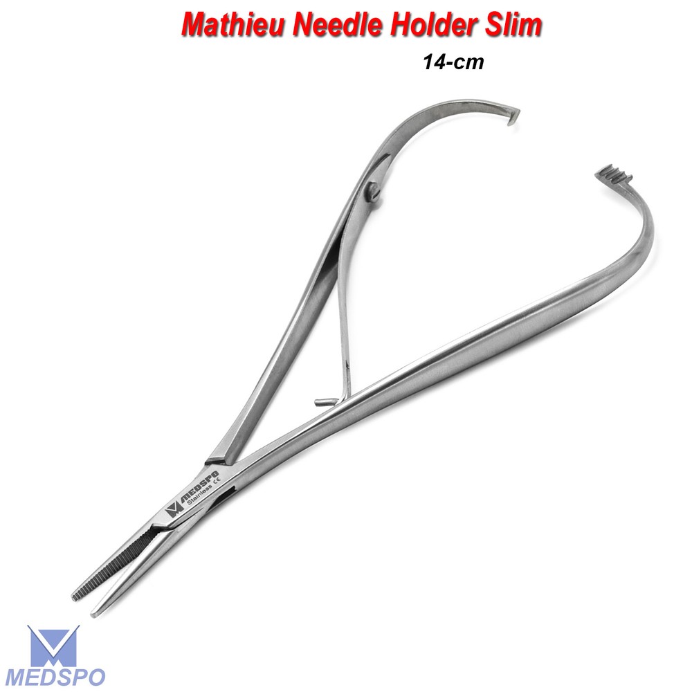 Dental Orthodontic Mathieu Slim Line Needle Holder Forceps Ligature Pliers CE