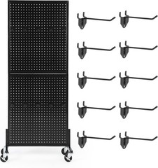 2X5Ft Standing Pegboard Display Peg Board Display Rack Pegboards Display Stand
