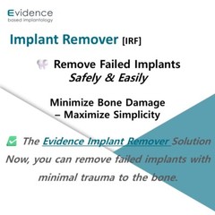 Evidence Implant Dental Implant Remover (IRF)
