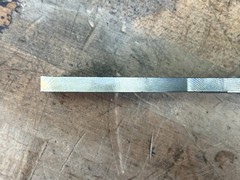 420 Stainless steel flat bar stock .30 x 2″ x 14.5″ cut off heat treated