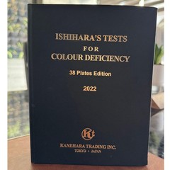 Ishihara Test Chart Books for Color Deficiency 38 Plates with User Manual and…