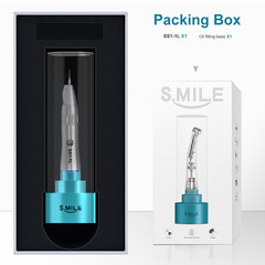 Dental Low Speed 1:1 Direct Drive Straight Handpiece with Single Spray HP Burs