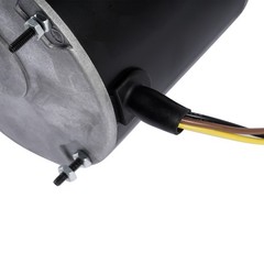 1/5 HP 208/230V Fan Motor 1100RPM Iron Black Replacement for GE Genteq HB38GR219