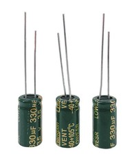 20pcs 35V 330UF Capacitor 8x16mm(0.31×0.62in) High Frequency Aluminum Electro…