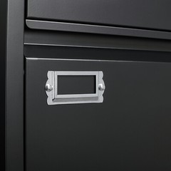 4 Drawer File Cabinet with Lock Metal Vertical Filing Cabinet for Office Home