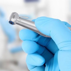 NSK S Dental Implant 20:1 Reduction Contra Angle Push Button Surgical Handpiece