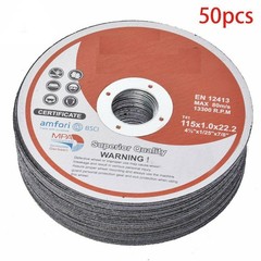 Pack 50 4-1/2″x.040″x7/8″ Cut-off Wheel – Metal & Stainless Steel Cutting Discs