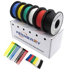 High-Performance 20 AWG Silicone Wire Kit – 10ft Spools in 6 Vibrant Colors