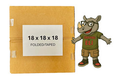 18″ x 18″ x 18″ Corrugated Box – 200 lb – SINGLE BOX