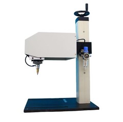 Pneumatic Metal Marking Machine 12x8in Engraving Logo Machine with Rotary Tools