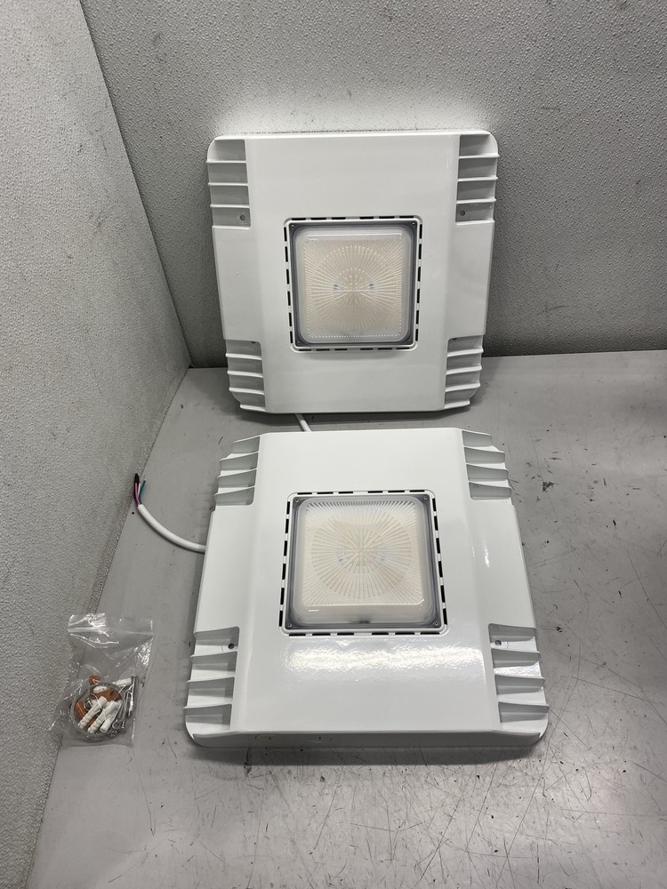 NUWATT 150W Waterproof LED Canopy Lights NW-CP-150W-2CT-WH-2P 2 Pack