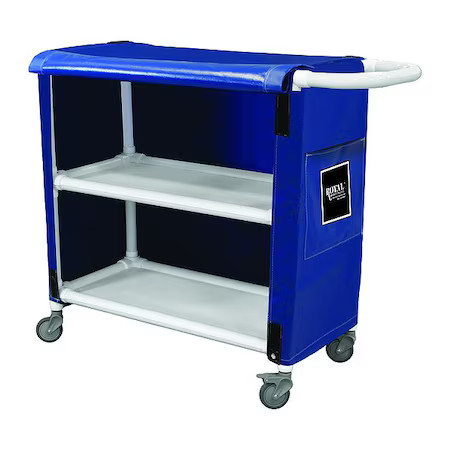 Royal Basket Trucks G32-Bbx-2Va-3Uln Linen Cart, 600 Lb Capac., 32″ L