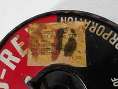 Brand-Rex 22 AWG White Teflon TFE Mil-Spec 1,000′ NOS 3 Lbs w/Spool