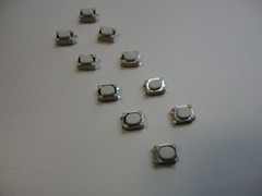 10 Pcs Pack Lot 3x4x2mm 4 Pin Momentary Push Tactile Micro Nano Switch Buttons