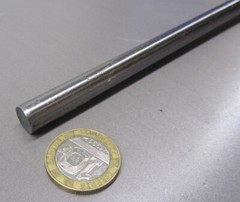 4140/4142 Steel Rod, Metric 10 mm Dia. (-0.051) x 3 FT Length