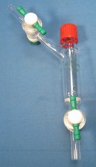 CHEMGLASS 10 ML PEPTIDE SYNTHESIS VESSEL SOLID PHASE “C” FREE SHIPPING 68-A