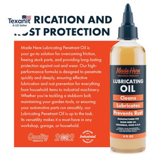 Multi-Use Lubricating Penetrant Oil – High-Performance, Rust Prevention, Non-Tox