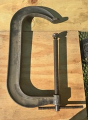 Crescent /Armstrong 12 in. C-Clamp Deep Throat Drop Forged 78-412 Made in USA