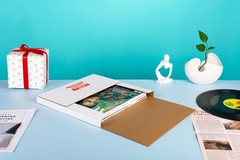 12 Inch Vinyl Record Mailers 15 Pack 12.8×12.8×1 Inch Corrugated Cardboard Shipp