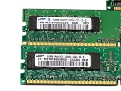 (Lot of 6) Misc 512Mb RAM Memory Module Samsung / Elpida / Super Talent