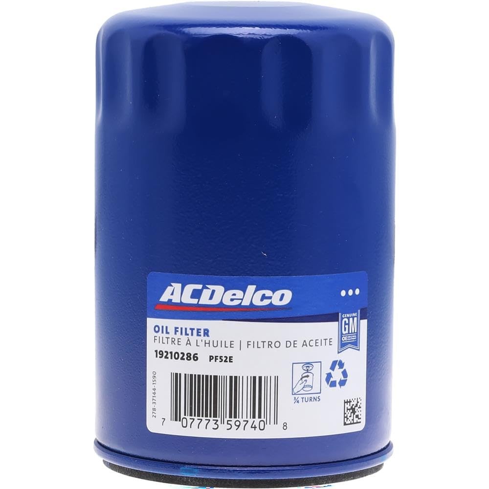 ACDelco GM Original Equipment PF52E Engine Oil Filter (Pack of 1)