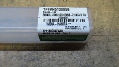 Widia Hanita Varimill TF4VN513005B 4fl carbide endmill 1/2×1/2×5/8×2.5×4″ R.03
