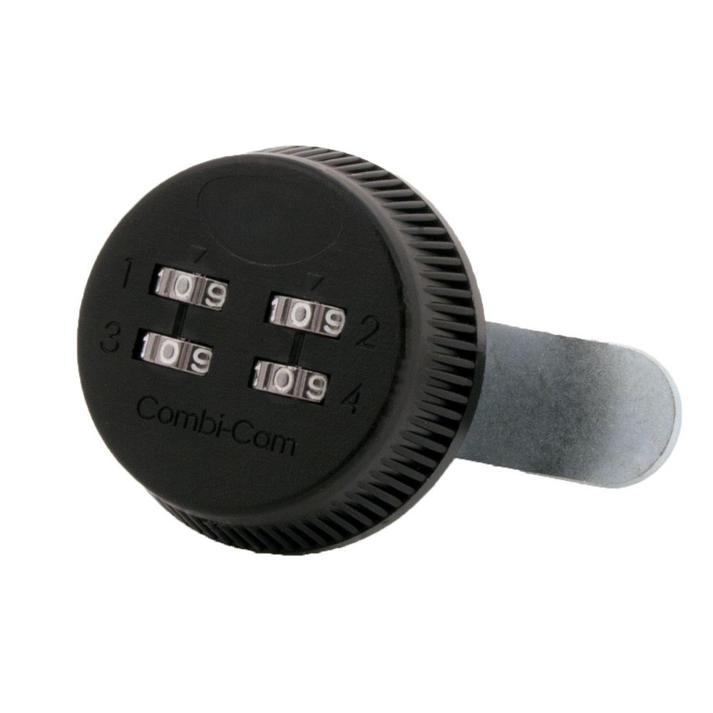 Combi-Cam 7803S 4-Dial Secure Combination Cabinet Door Lock With 5/8″ Cylinder
