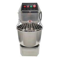 30L Commercial Food Mixer 110V Dual Speed Bakery Spiral Dough Kneading Machine