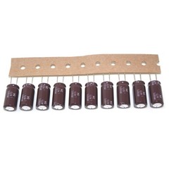10x 10UF 350V RUBYCON Electrolytic Capacitors 350V10UF 10×20 mm