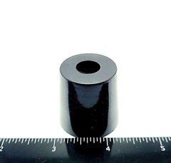 1 1/4″ Tall x 1 1/4 Dia Round Rubber Feet Heavy Duty Steel Washer Bumpers 4-12P