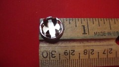 HH Smith 652 STEEL nickel-plated HOLE PLUG FOR 3/8″ DIA. HOLE (quantity 4)