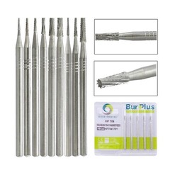 Wave Dental Burs HP 699 701 702 703L Carbide Burr Taper for Straight Handpiece