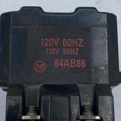 AB ALLEN BRADLEY 84AB86 Magnetic Coil 120V/60hz 110V/50hz LOT OF 2 ⭐