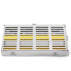 Dental Sterilization Rack Surgical Autoclavable Sterilization Box File Burs