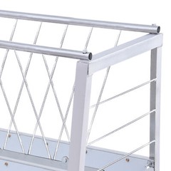 Cattle Hay Feeder Livestock Feeder Goat Feed Trough For Sheep Shed Horse us