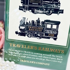 Traveler’s Company Notebook Traveler Train 2018 LIMITED EDITION Plastic Sheet