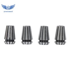 19 Pack Set ER11 Spring Collet Set Er11 A M14 Thread Collet Clamping Nuts