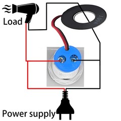 AC 60-500V 0-100A 22mm 3 in 1 Voltmeter Ammeter LED Digital Volt/AMP Meter NEW