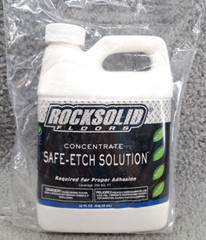 RockSolid Floors Concentrate Safe-Etch Solution 32 Fl Oz for 250 SQ. Ft Cleaner