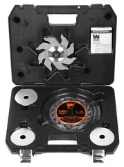6-In 18-Tooth Carbide-Tipped Stacked Dado Blade Set for 8.25 and 10-In Table Saw