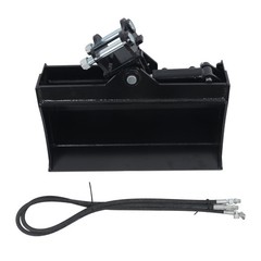 600mm Tilting Bucket Attachment For Mini Excavators Mini Excavator Bucket US