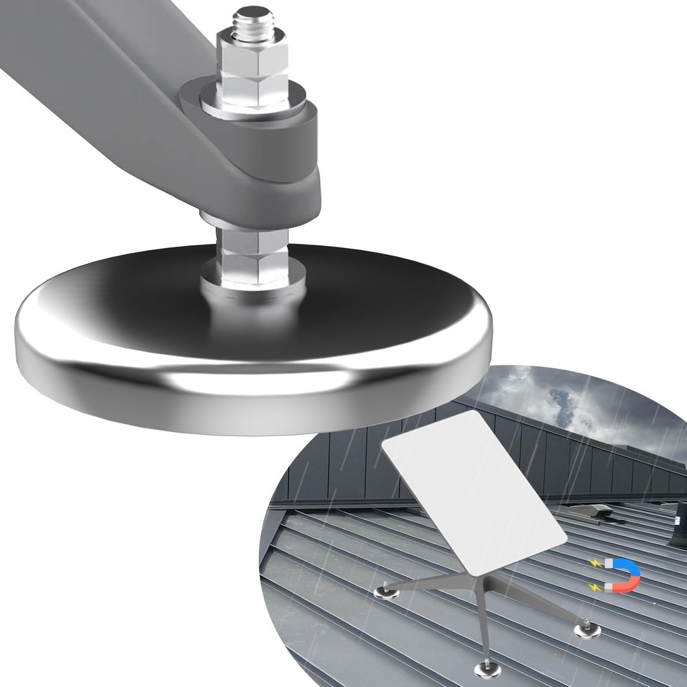 600 pounds Magnetic roof Mount for starlink,Strong Neodyminum Round Magnet