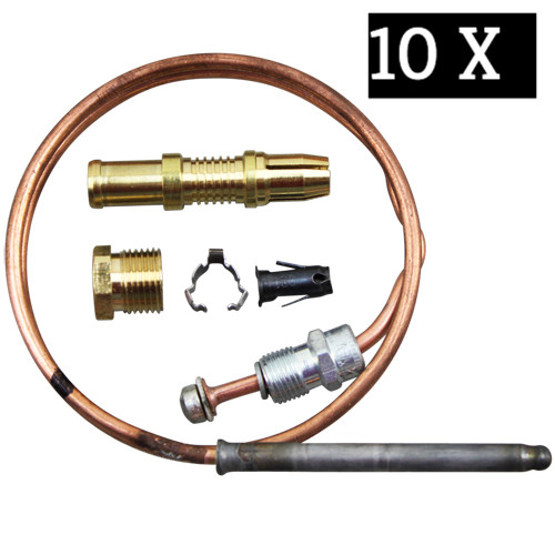 10 X 36″ THERMOCOUPLE, 20-30 MV universal Replaces Robert Whte Rodgers Honeywell
