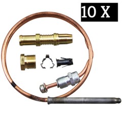 10 X 36″ THERMOCOUPLE, 20-30 MV universal Replaces Robert Whte Rodgers Honeywell